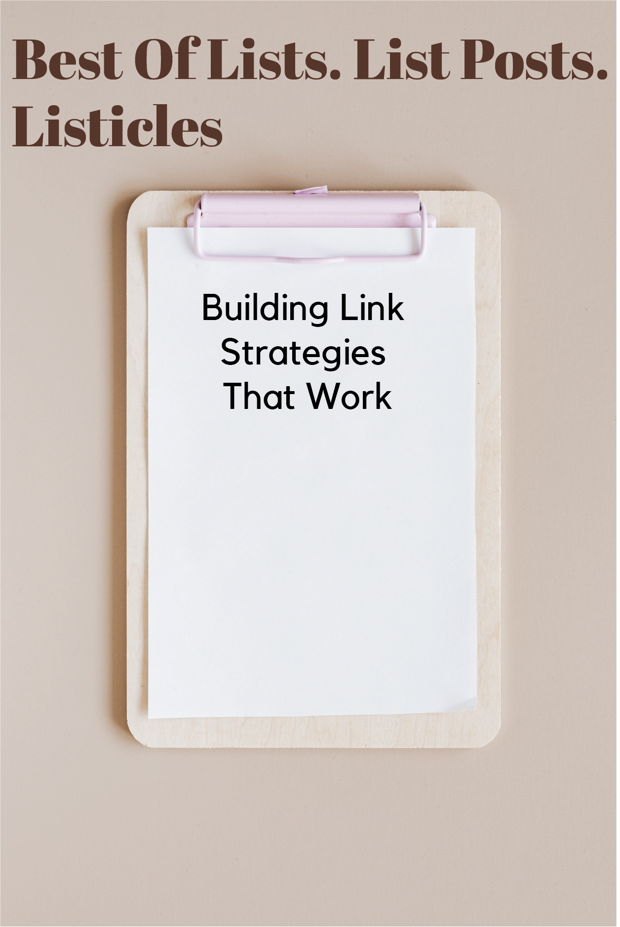 building link strategies that work | DIY | building link
