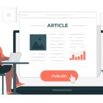 publish article concept illustration 114360 4926 small | Business Advice | blog, blog tips, starting a blog
